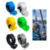 6 PCS 7ft Braided Mesh Fishing Rod Sleeve Protector |