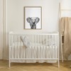 Kate and Laurel Sylvie Baby Elephant Framed Canvas Wall Art