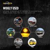 Partsam 10x Amber 2" Round Sealed Led Clearance Marker Light