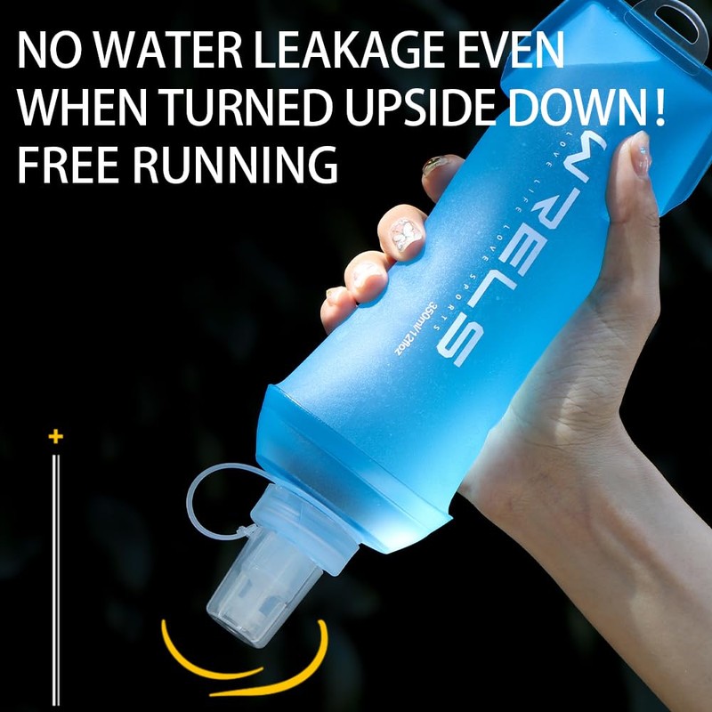 Soft Flask, Running Bottle, 16.9 fl oz (500 ml), 13.8