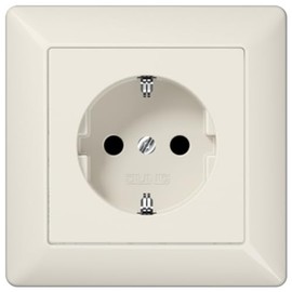 Jung 1520 Schuko Socket 16 A 250 V Series AS 500 White