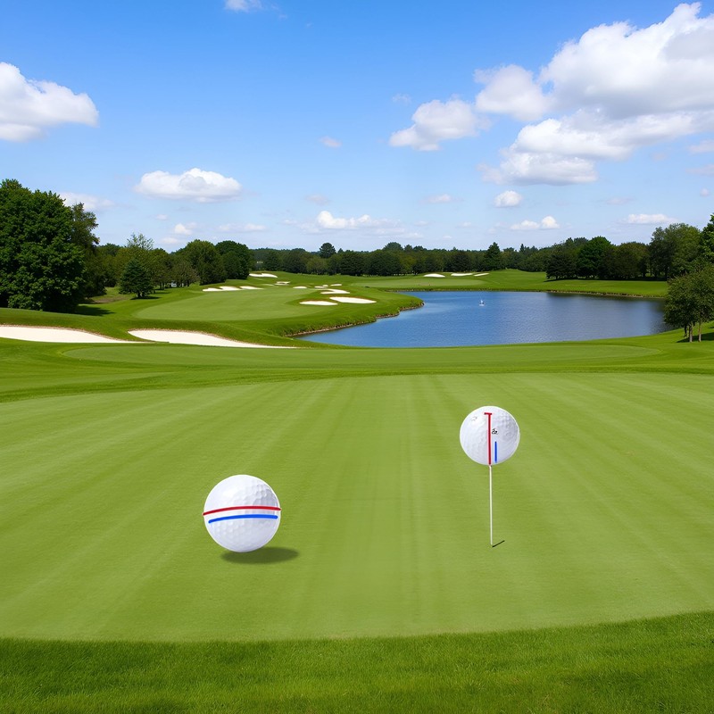 WaigN Fade-Resistant Golf Ball Liner, Advanced Design Ball Marking Tool