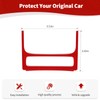 RT-TCZ for RAM Red Center Dash AC Switch Panel Trim