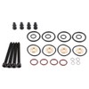 4Sets Fuel Injector Seal Repair Kit Sealing Assembly Clamp Bolt