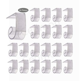 Mateda Table Skirting Clips Tablecloth Clips for Table 1" 1/2-2 1/8", Set of 24