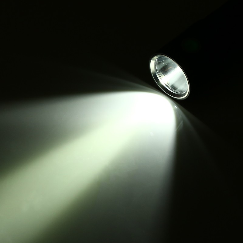 Ultra Light Portable Waterproof Rechargeable LED Flashlight Mini Torch with