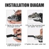 SDTOOLS 64mm Half Circle Diamond Quick Release Oscillating Saw Blade