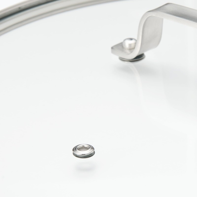 Muji 83453787 Tempered Glass Lid for Easy Visibility Diameter 11.0