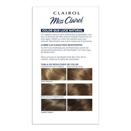 Clairol Miss Clairol Tinte Permanente 63 Castaño Dorado Extra Claro