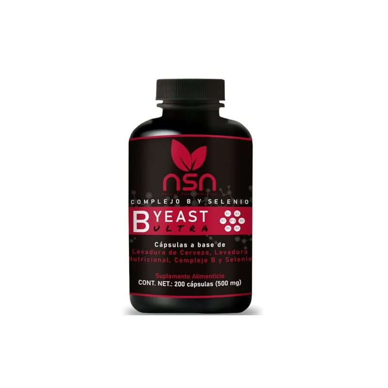 Nsn Complejo Selenio Yeast Ultra Biotina B12 Formulado Por Dra