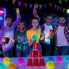 Mega-L Glow in the Dark Balls, 8 Pcs Multicolor Glow