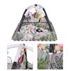 Portable Cozy Baby Gym Play Mat Square Wild Prairie Pattern
