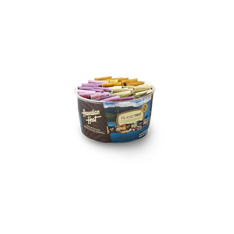 Hawaiian Host Island Trio Gift Pack 36 Count Chocolate and