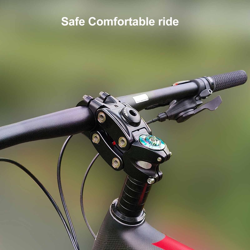 Suspension Stem for Bicycles Shock Absorbing Bike Handlebar Stem for