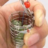 Joocyee Stainless Steel Dry Spinach Feeder Cage Aquarium Aquarium Shrimp