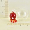 Faukart Cute Handmade Glassware Floating Octopus Width: 10 Balls: 20mm