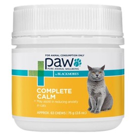 Blackmores Buy Blackmores PAW Complete Calm Multivitamins for Cats 63 Chews 75g Online