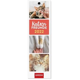 Katzenfreunde 2022: Lesezeichenkalender