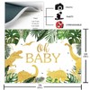 Avezano Oh Baby Dinosaur Backdrop for Boy Dinosaur Theme Baby