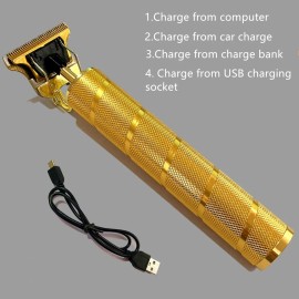 Máquina Cortar Cabello Goldseaside Pro Clippers Trimm