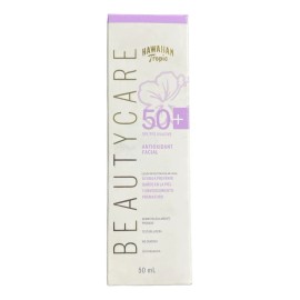 Protector Solar Facial Hawaiian Antioxidante Fps Hipoalergénico 50ml