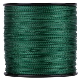 GLOGLOW Geflochtene Angelschnur 300m PE Geflochten 4 Stränge Super Starke Angelschnüre Multi-Filament Fisch Seil Schnur Grün(6)