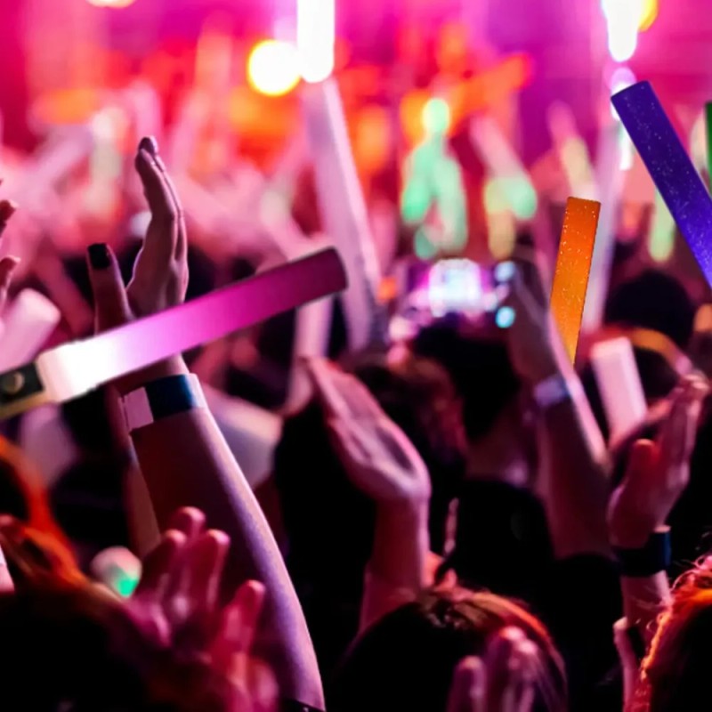 Luz Concierto Cumpleanos Fiesta Glow Stick Neon Regalo 5unid
