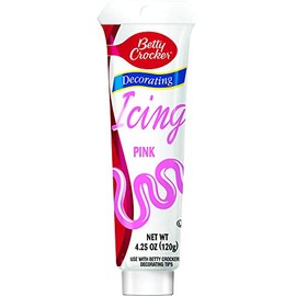 Betty Crocker Decorating Icing Petal Pink, 4.2500-ounces (Pack of6)