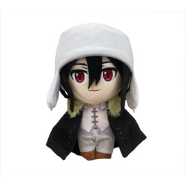 Puruuige Bungo Stray Dogs Plush Pillow Doll Anime Characters Fyodor Dostoyevsky Anime Cartoon Cute Throw Pillow Plush Soft for Fans 20cm