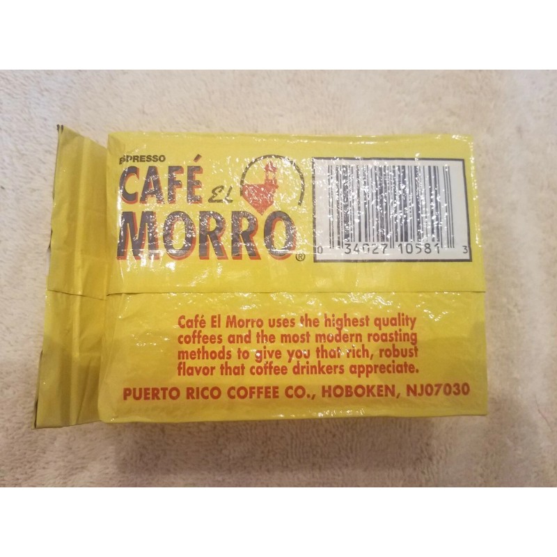 puerto Rico coffee Cafe El Morro Coffee Espresso 100% pure