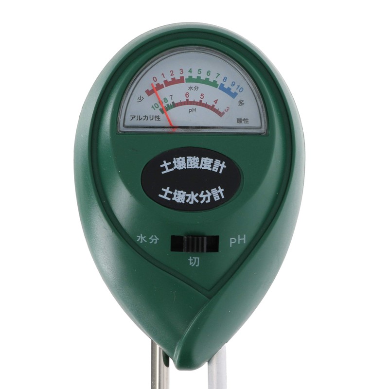 Takagi Simple Soil pH Meter with Moisture Measurement Function, 2-Way