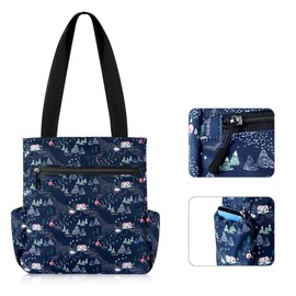 HAWEE Women Tote Bag with Zip Lightweight Ladies Shoulder Bag Large Capacity Casual Shopping Bag Waterproof Top Handle Handbag for Girls for Travel Work School Daily Life Gym Camping Beach