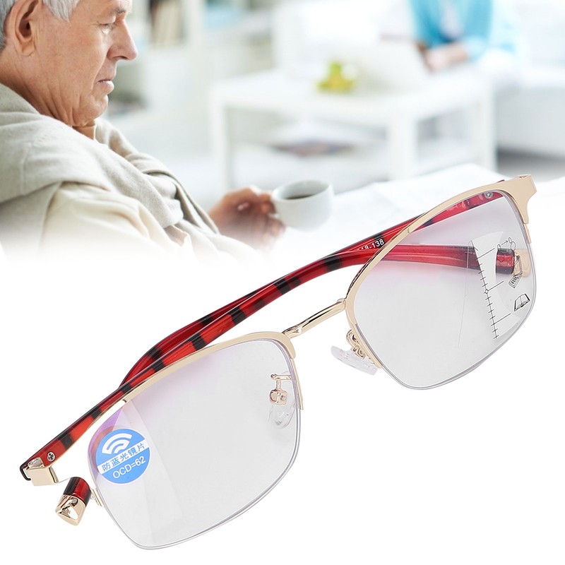 Anti Fatigue Blue Light Blocking Lens Reading Glasses Unisex Men