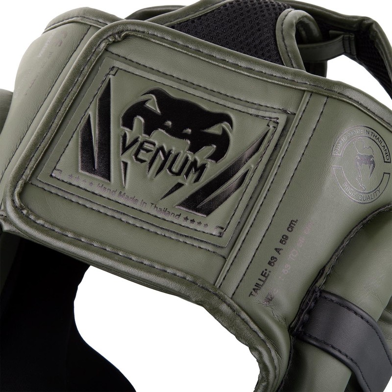 Venum Elite Headgear - Khaki/Black
