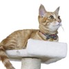 PetSoKoo Bowtie Cat Collar with Bell Breakaway, Japan Chirimen Fabric