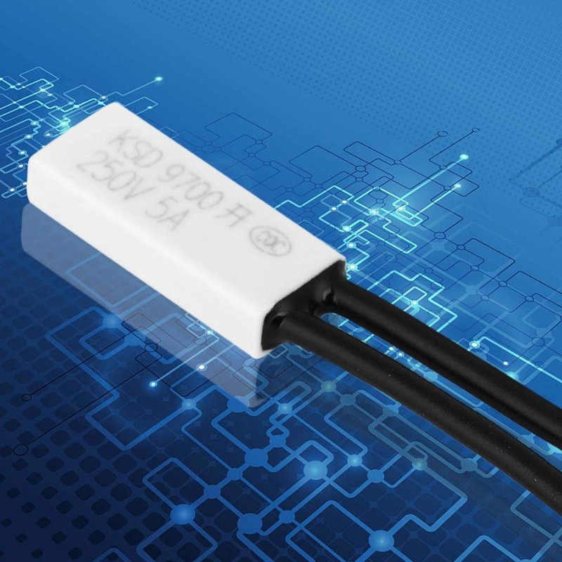 Kuuleyn KSD9700 Temperature Switch, Normally Open Temperature Switch, Thermal Protection,
