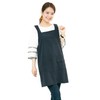 Apron, Fashionable, Women's, Men's, Nursery, Cafe Apron, H-Shaped, navy
