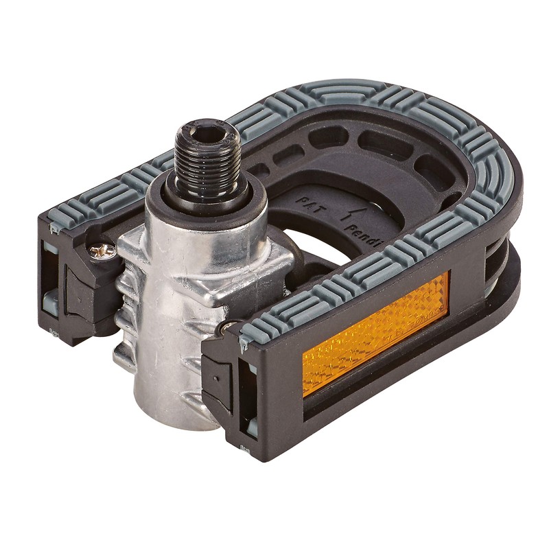 Prophete Bicycle pedals, folding pedals, foldable on both sides, non-slip