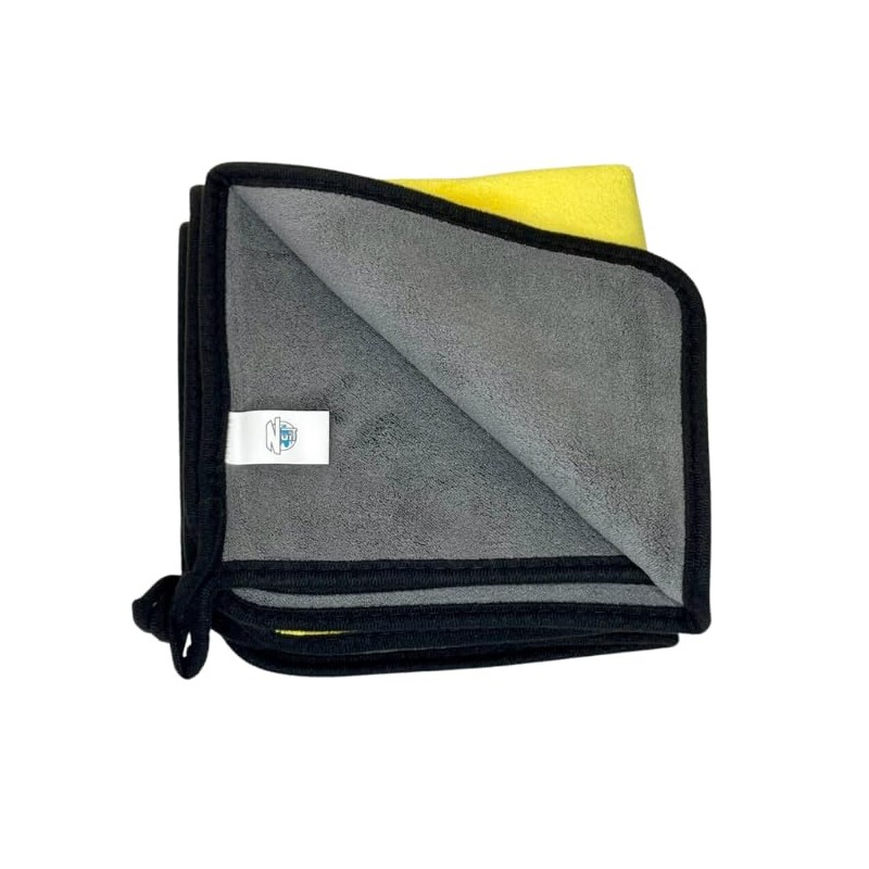 Nuit Premium Car Microfibre Cleaning Towels, Dual-Sided Ultra Absorbent Large