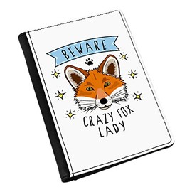 Beware Crazy Fox Ladies Custom MADE Case Cover
