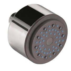 Daloual - 1 x Design Shower Head with Anti-Limescale Nozzles High-Quality Chrome-Plated 1/2 Inch