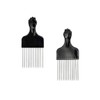 2pcs Hairdressing Comb Detangling Comb Wide Tooth Comb Male Rake