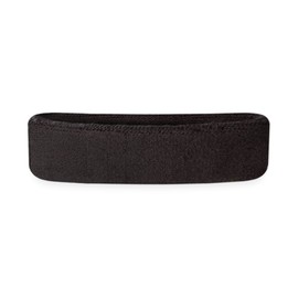 Suddora Kids Headband - Soft Terry Cloth Sports Head Sweatband for Youth Basketball, Soccer and More (Black)