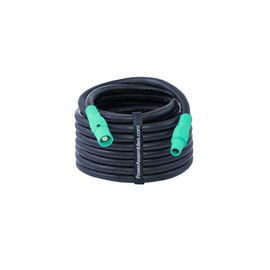 Power Assemblies 4/0 AWG Green Type SC Entertainment & Stage Lighting Cable Rated for 400 Amps, Male/Female Series 16 Camlocks, 10 Foot Cord