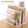 SANRUI Letter Holder Desk Organiser Document Tray Acrylic Letter Organiser