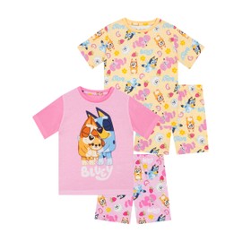 BlueY Pyjamas | Girls Pyjamas Bingo | Pack of 2 Children's Pyjamas, pink