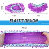 4 Pieces (2 Pairs) Shoe Cover Duster Mopping Slippers, Microfiber