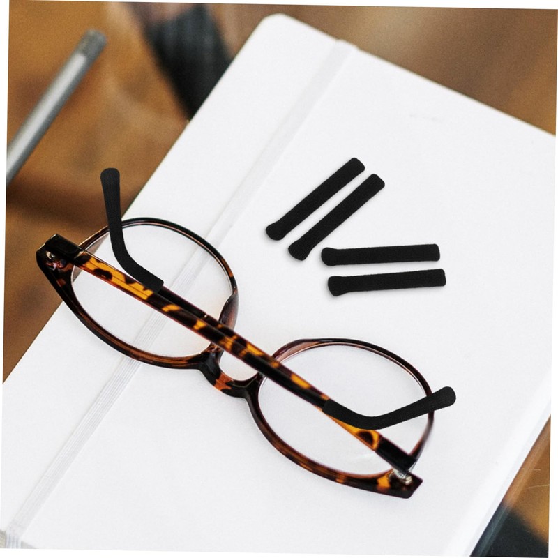 IWOWHERO Temple Cushions Anti-slip Ear Grips for Eyewear Temple Pads