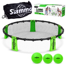 GoSports Slammo Outdoor Game Set - Perfect Holiday Gift For Teens, Kids and Family (Includes 3 Balls, Carrying Case and Rules)