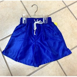 VKM Youth Small Unisex Royal Blue Nylon Soccer Athletic Shorts NWT
